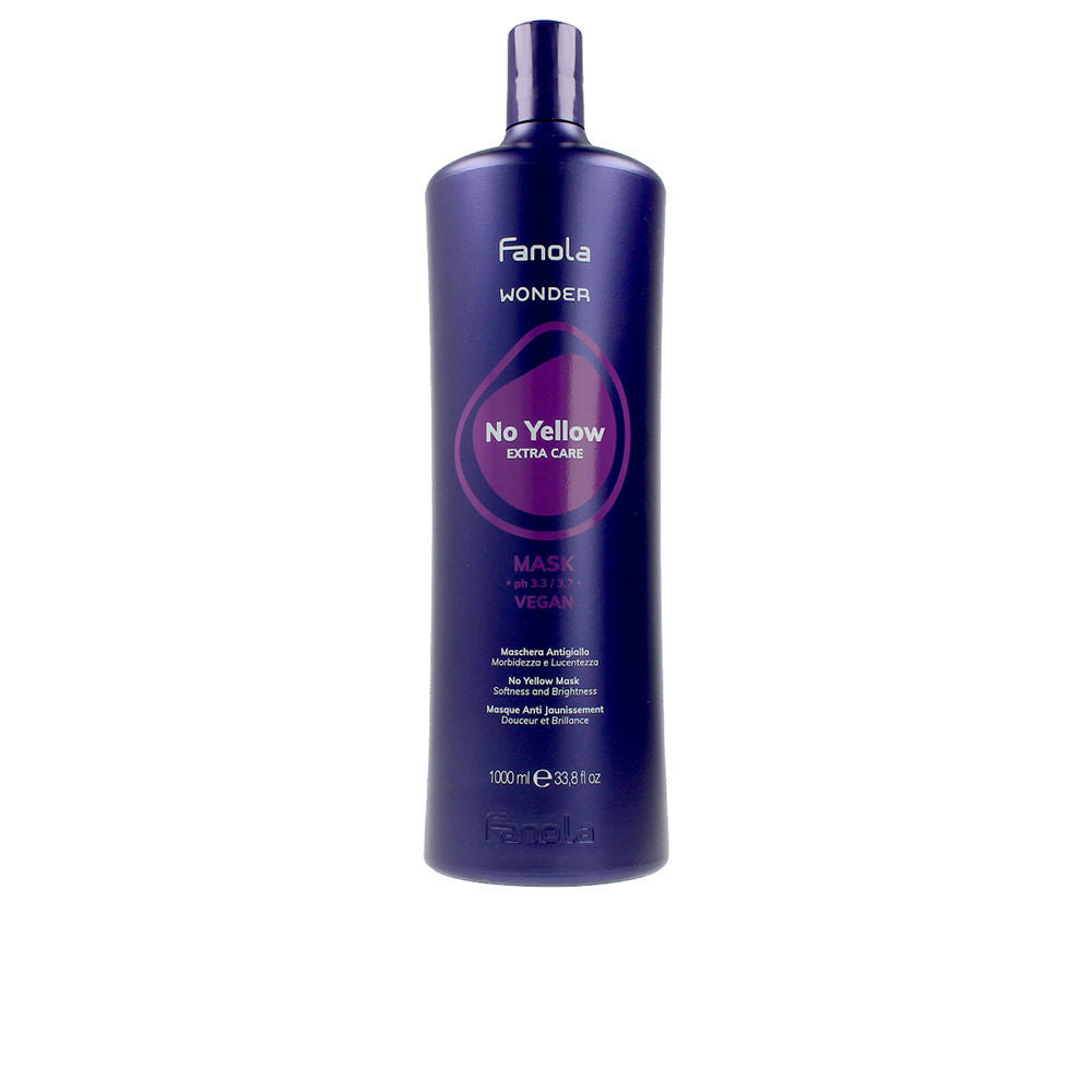 Large 1000 ml violet-tinted hair mask jar — colour-correcting formula for blondes, Unisex