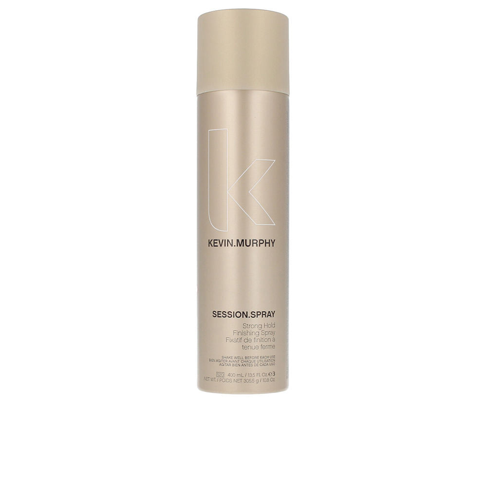Tall aerosol bottle of high-hold hair spray for Unisex use, 400 ml