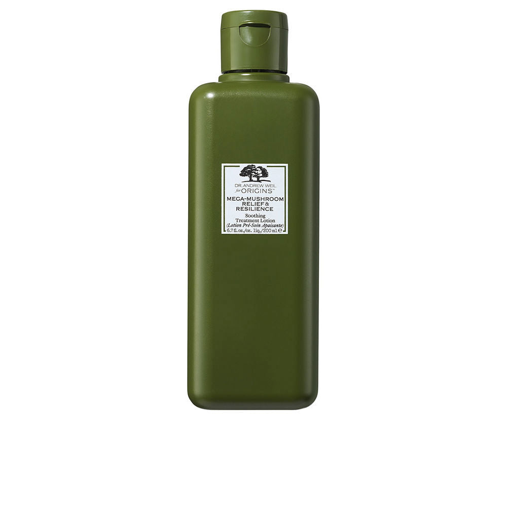 100 ml clear treatment lotion bottle with amber liquid and minimalist label