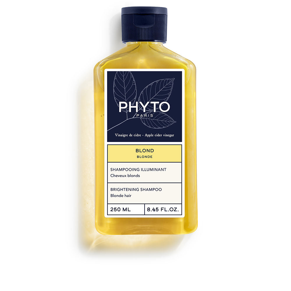 250 ml bottle of brightening shampoo for blonde Unisex hair, vinegar and mallow formula