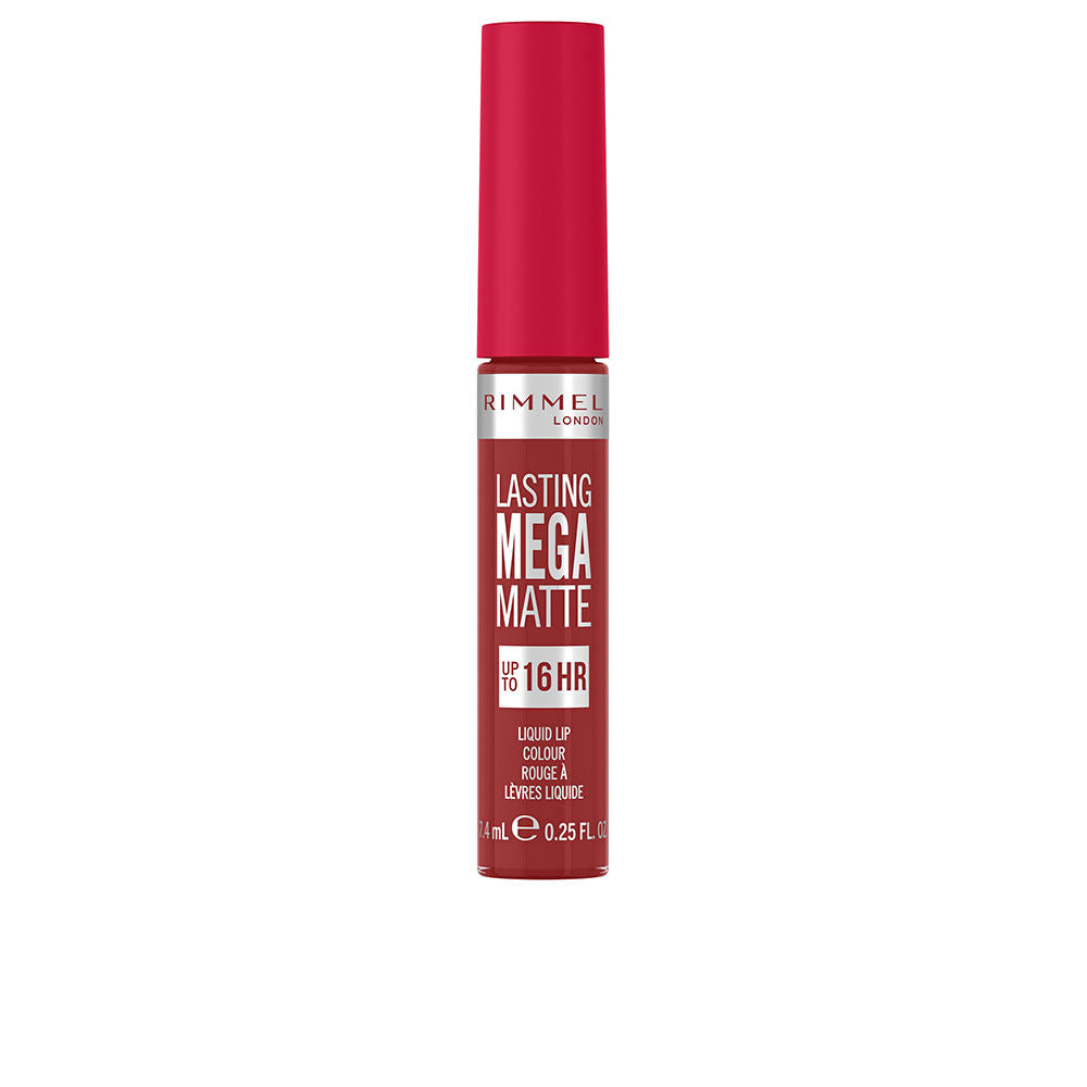 Matte liquid lip colour tube and tapered applicator, Ravishing Rose shade, 7.4 ml