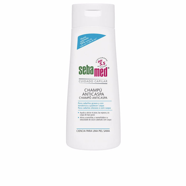400 ml clear gel anti‑dandruff shampoo bottle for Unisex, clarifying treatment