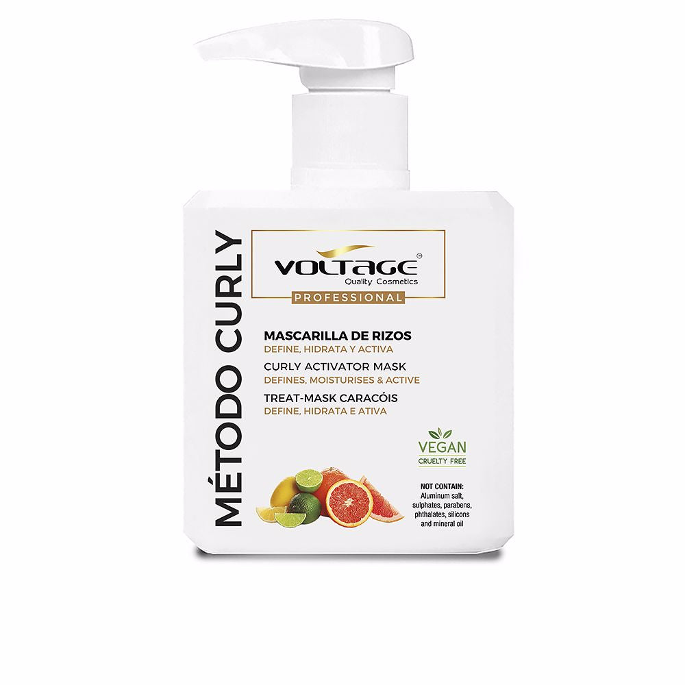 500 ml jar of curl-rebuild hair mask for Unisex curly hair, creamy texture