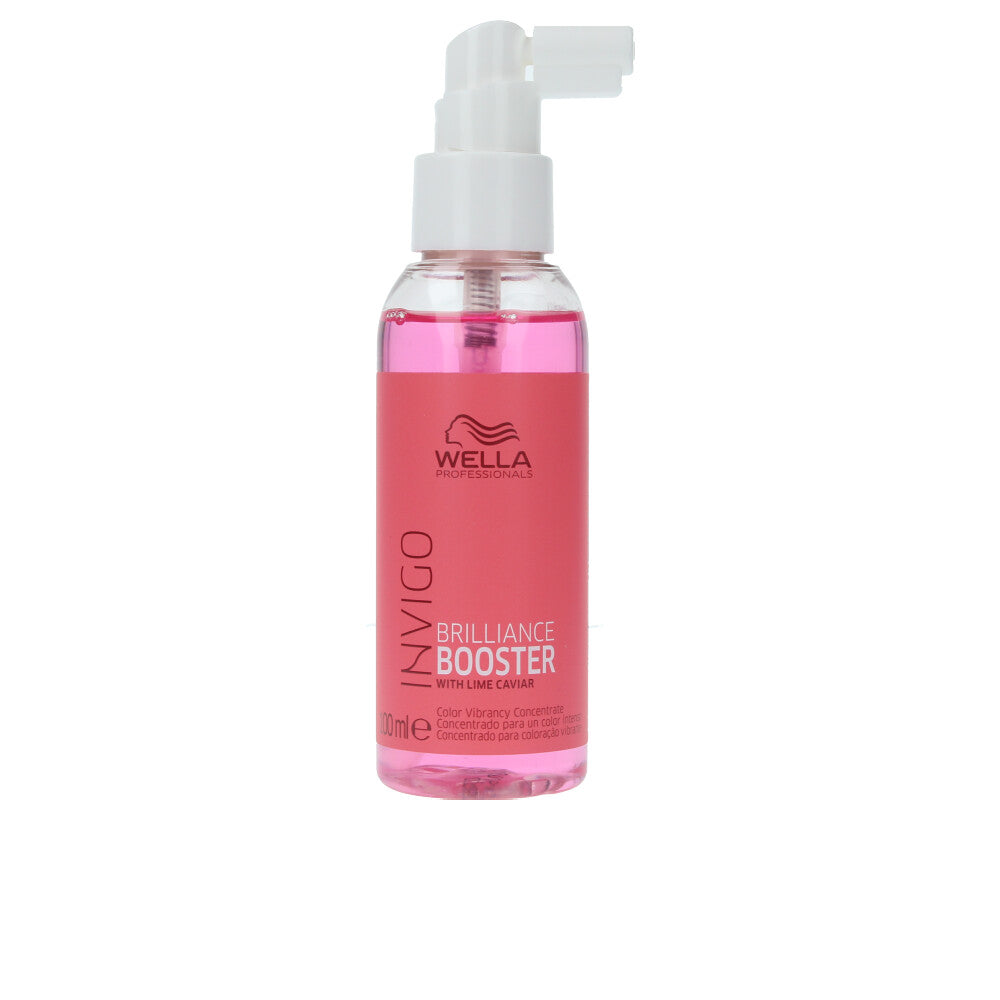 100 ml clear liquid booster bottle for dyed hair with lime caviar extract